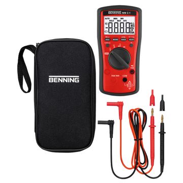 Benning MM 2-1 digitale multimeter True RMS (044691)