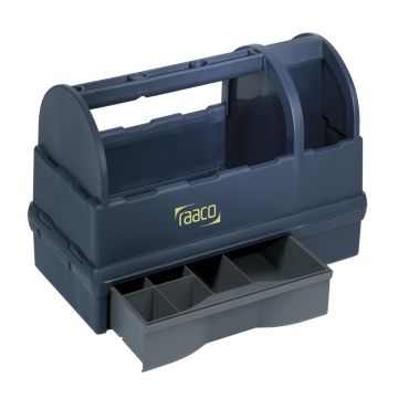 RAACO gereedschapsbak toolbox met lade 476x230x228mm - blauw (137195)
