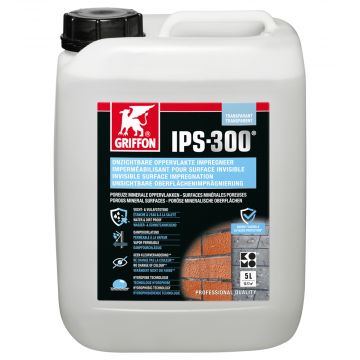 GRIFFON IPS-300 impregneer voor absorberend poreus mineraal oppervlak - jerrycan 5 liter - transparant (7000573)