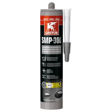 GRIFFON SMP 300 elastische water- en luchtdichte SMP coating - koker 290ml - grijs (7001082)