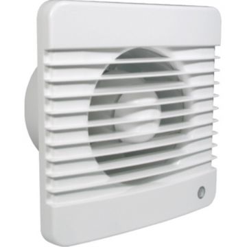 Siku ventilator inbouw 95 m³/h - wandmontage Ø100mm