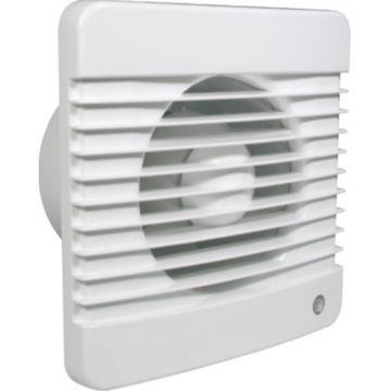 Siku inbouwventilator wand/plafondmontage Ø100mm 95m3/h (598642)