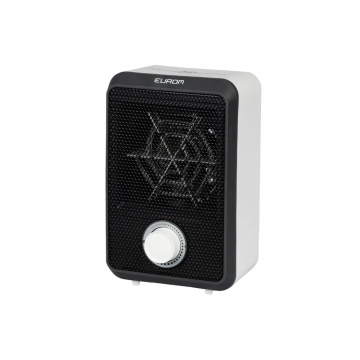 Eurom compacte elektrische ventilatorkachel met thermostaat 600W (350807)