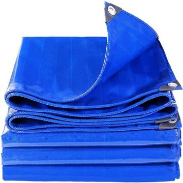 Konvox dekkleed afdekzeil 100 gram 6x8m - blauw (VPML1400-2305)