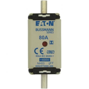 Eaton Bussmann Low Voltage Smeltpatroon (mes) NH00 Combikenmelder 80A (80NHFF00BI-400)