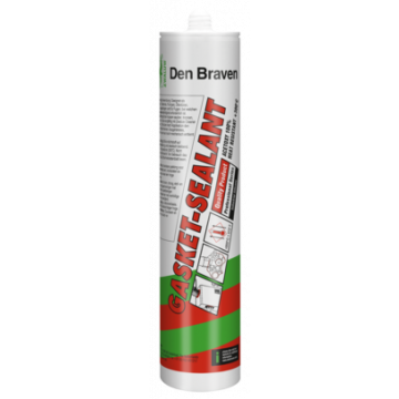 Den Braven Zwaluw Gasket-Sealant hittebestendige siliconenkit tot 300°C - koker 310ml - rood (10391801)