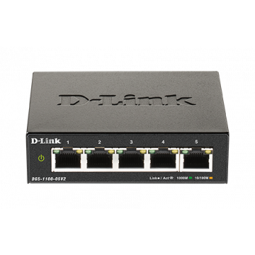 D-Link 5-poorts Gigabit managed switch (DGS-1100-05V2/E)