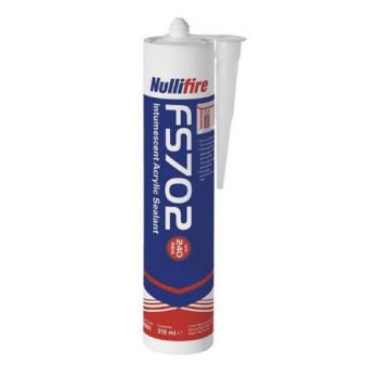 Nullifire brandwerende acrylaatkit max 240 min - koker 310ml - wit (FS702)