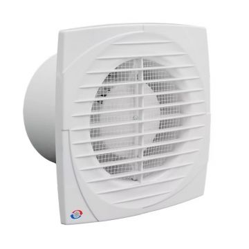 WEHA inbouwventilator Ø100mm met timer en vochtsensor 60 m³/h (20100203)