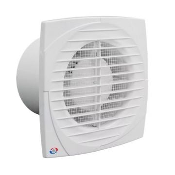 WEHA inbouwventilator Ø125mm met timer 185 m³/h (20100221)