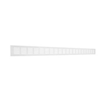 WEHA ventilatiestrip aluminium 800x60mm - wit (28618006 W)