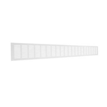 WEHA ventilatiestrip aluminium 800x100mm - wit (28618010 W)