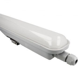 Yphix LED waterdicht armatuur met sensor 36W koel wit 4000K 120cm IP65 (50504153)