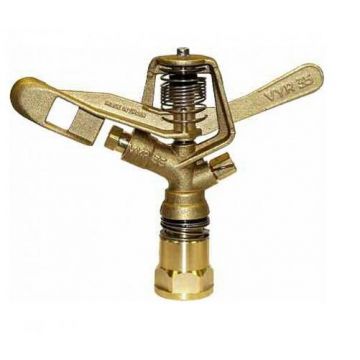 NKI Neede messing rondsproeier 3/4'' binnendraad bereik max. 16,5 meter voor tyleen (8031-000034)