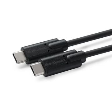 Microconnect USB-C 3.2 Gen2, zwart, 2 meter (USB3.1CC2)
