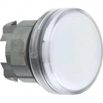 Schneider Electric Harmony XB4 lenskop voor signaallamp rond Ø22mm - wit (ZB4BV013)