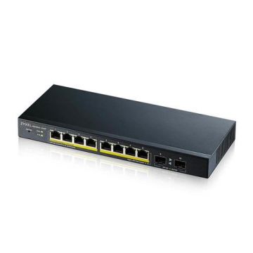 Zyxel 10-poorts GS1900 gigabit ethernet managed switch PoE (GS1900-10HP-EU0102F)