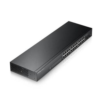 Zyxel 24-poorts GS1900 gigabit ethernet managed switch PoE (GS1900-24-EU0102F)