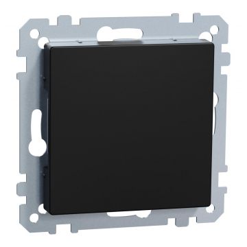 Merten Systeem M Ocean plastic blindplaat - matzwart (MEG4075-0403)