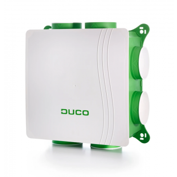 Duco DucoBox Silent mechanische ventilatie unit met randaardestekker RF + bedraad 400 m3/h (0000-4250)