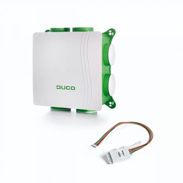 Duco all-in-one Ducobox Silent mechanische ventilatie unit - met vocht boxsensor 450 m3/h (0000-4237)