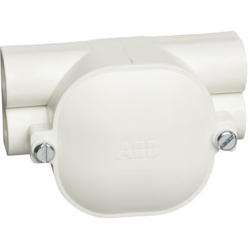ABB Installatiedozen en -kasten trekdoos 2x(2x16) mm met deksel gerecycled kunststof (4207-D S)