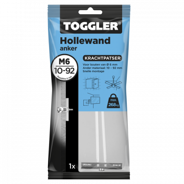 Toggler hollewandanker M6 - per stuk (96116910)