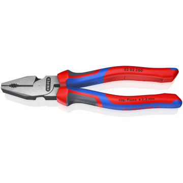KNIPEX combinatietang kracht 200mm met 3-comp comfort handgreep KNIPEXtend (0202200)