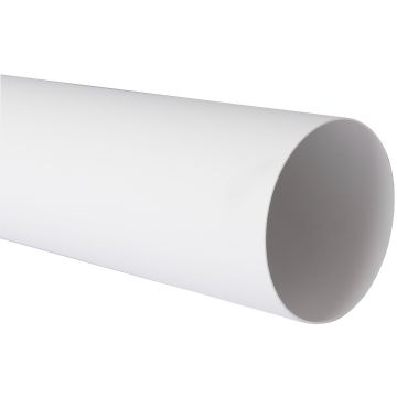 NEDCO ventilatiebuis 150mm kunststof wit - lengte 350mm (660.031.00)