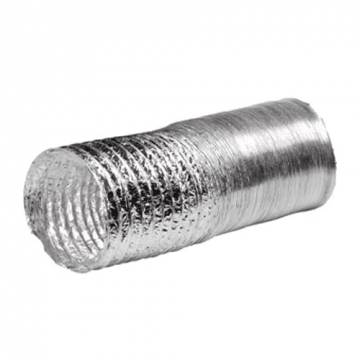 DEC flexibele slang 3 laags aluminium - 125mm x 10 meter (DA245127)