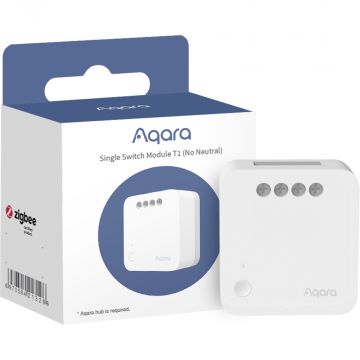 Aqara 1-voudige schakelaar T1 zonder neutraal (SSM-U02)