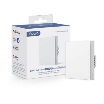 Aqara draadloze schakelaar inbouw 1-voudig H1 zonder neutraal (WS-EUK01)