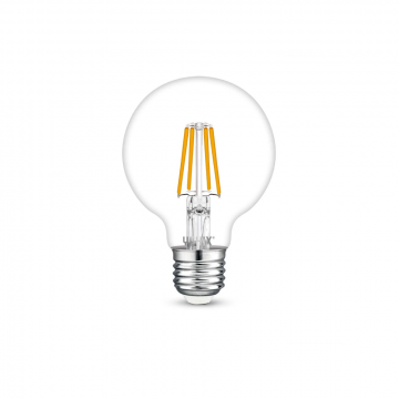 Yphix LED lamp filament bol E27 4.5W 470lm warm wit 2700K (50510421)