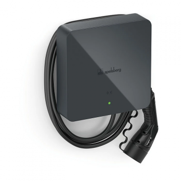 Spelsberg wallbox smart pro (3.7 - 11kW) met 5 meter kabel - zwart (59153501)