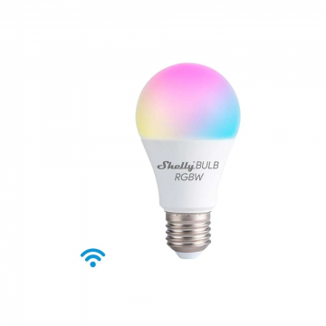 Shelly LED lamp E27 duo RGBW 9W Wi-Fi (S-BuEDRGBW)
