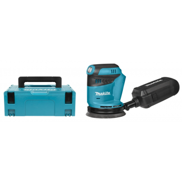 Makita accu excentrische schuurmachine 125mm 18V basic body in Mbox (DBO180ZJ)