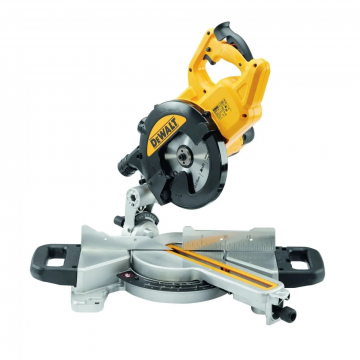 DeWALT telescopische afkortzaag met XPS 216mm 1400W 230V verstek en kantelbaar (DWS774-QS)