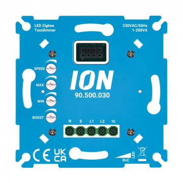 ION industries LED Zigbee tastdimmer 0.3-200W (90.500.030)
