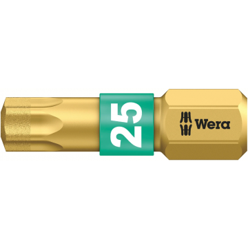 Wera bit torx TX25 25mm 1/4" - per stuk (05066106001)