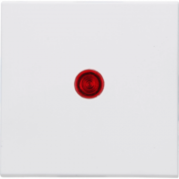 Kopp bedieningwip met rode lens voor controleschakelaar - HK07 arctic wit (490076000)