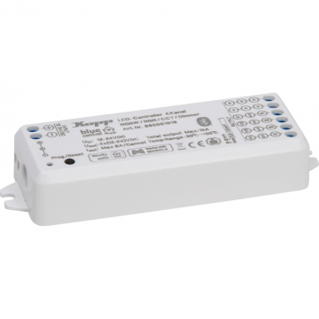 Kopp bluetooth LED-Strip controller, RGBW, RGB, W/R/G/B (enkel), 4-kanaals (865001019)