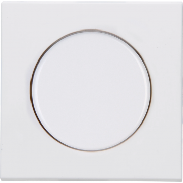 Kopp HK07 centraalplaat dimmer druk/draai - arctic wit