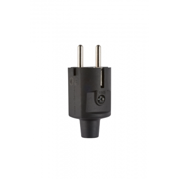 ABL Connectivity mini PVC stekker - zwart (100000044)