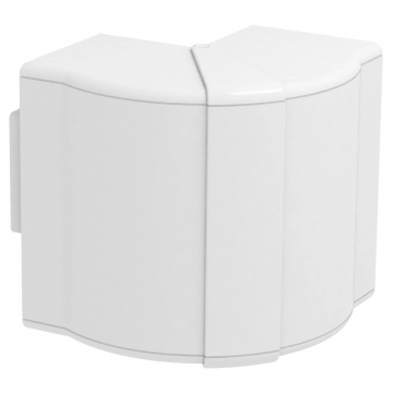 OBO wandgoot Rapid 80 buitenhoekdeksel 70x130mm zuiver wit (GK-AH70130RW)