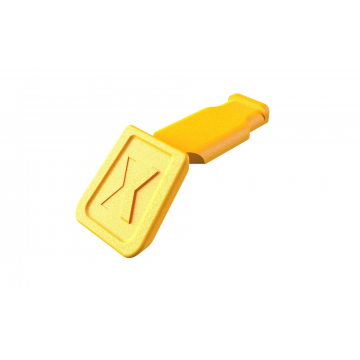 KNIPEX ColorCode Clips voor KNIPEXtend handgreep geel - per 10 stuks (006110CY)