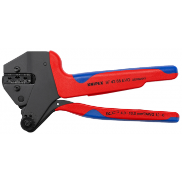 KNIPEX krimptang voor MC4 connectoren 4-10mm2 EVO2 (974366EVO)