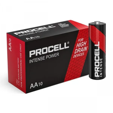 Procell Intense akaline batterij AA LR6 1.5V - verpakking van 10 stuks (PX1500)