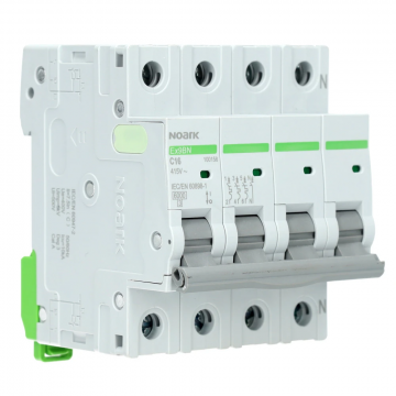 NOARK Electric installatieautomaat 3-polig+nul 16A C-kar (Ex9BN 3PN C16)