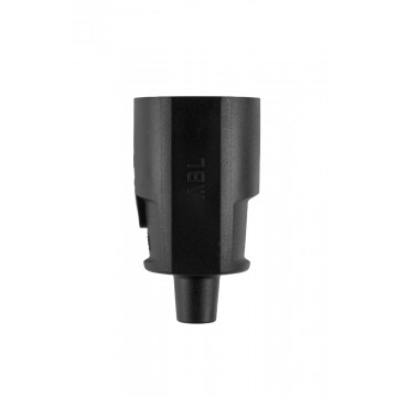 ABL Connectivity SCHUKO contrastekker PVC IP20 -zwart (100000057)