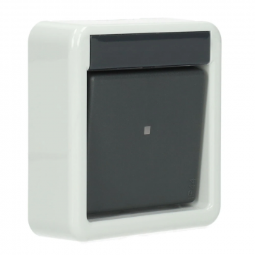 Gira kruisschakelaar met bovenkap 10A 250V IP44 (310735)